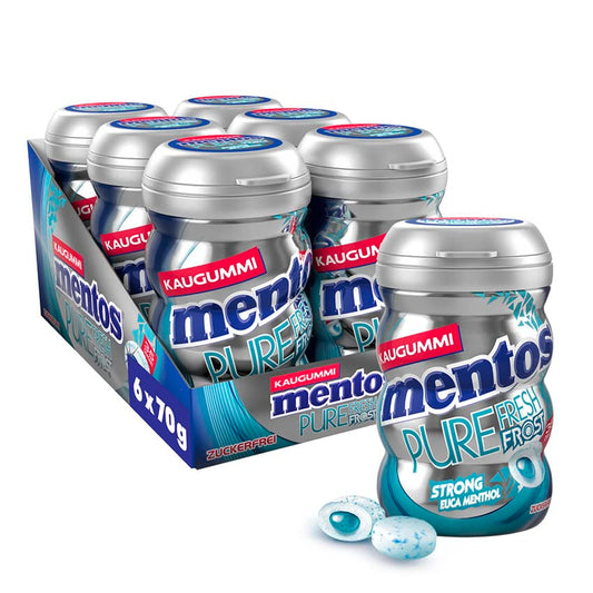 Mentos Kaugummi Pure Fresh Euca-Menthol 6x70g